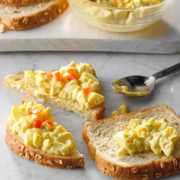 Zippy egg salad