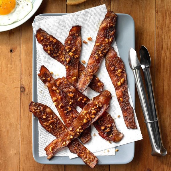 Zippy praline bacon