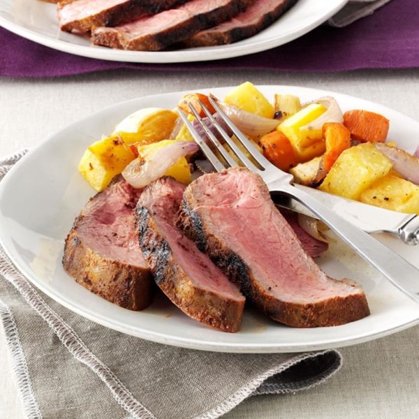 Zippy sirloin steak