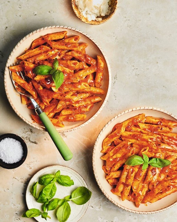 Ziti spezzati ‘nduja e ricotta [Francesco Chiarelli]