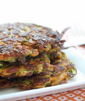 Zucchini & sweet potato latkes