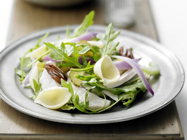 Zucchini and ricotta pasta salad