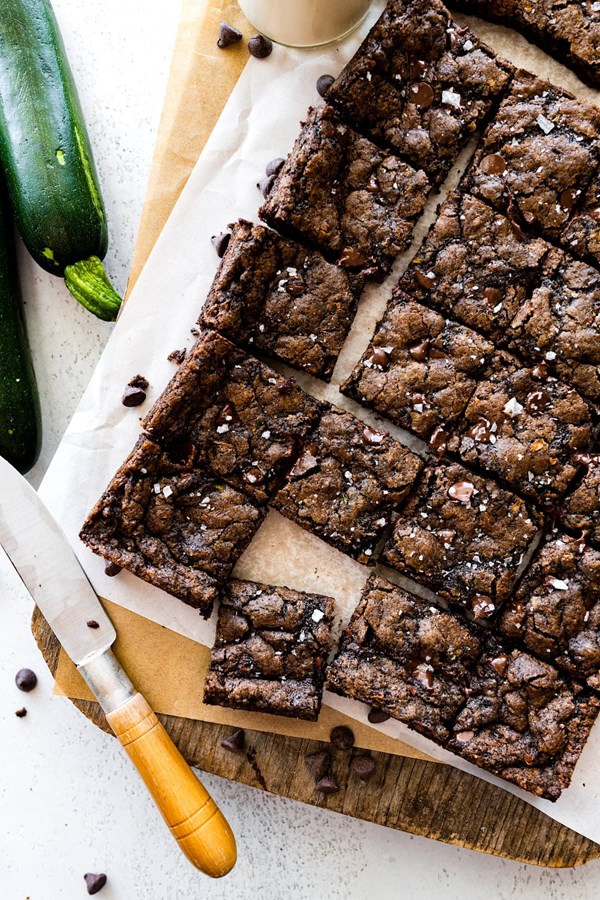 Zucchini brownies