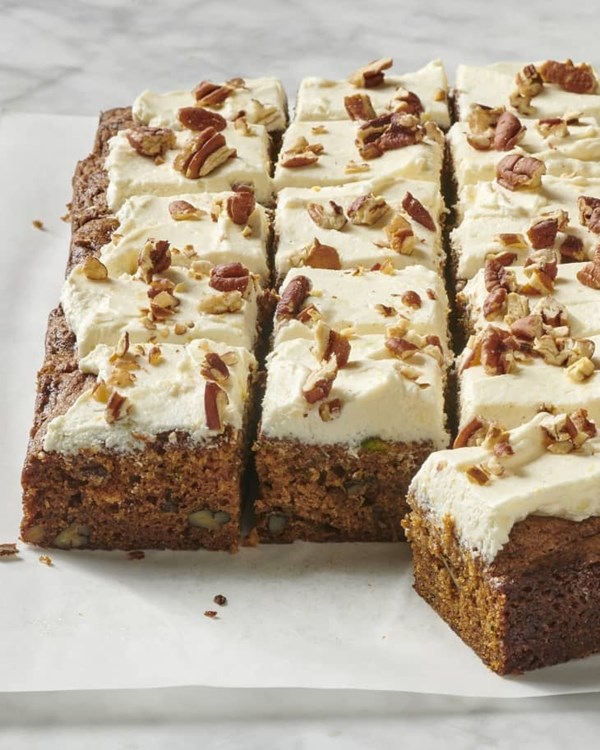 Zucchini cake with lemon cream cheese frosting 