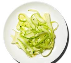 Zucchini carpaccio