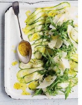 Zucchini carpaccio