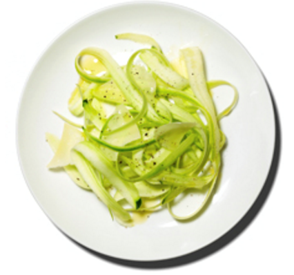 Zucchini carpaccio