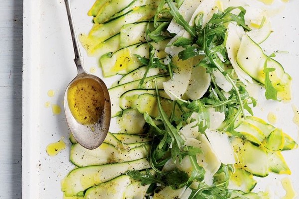 Zucchini carpaccio