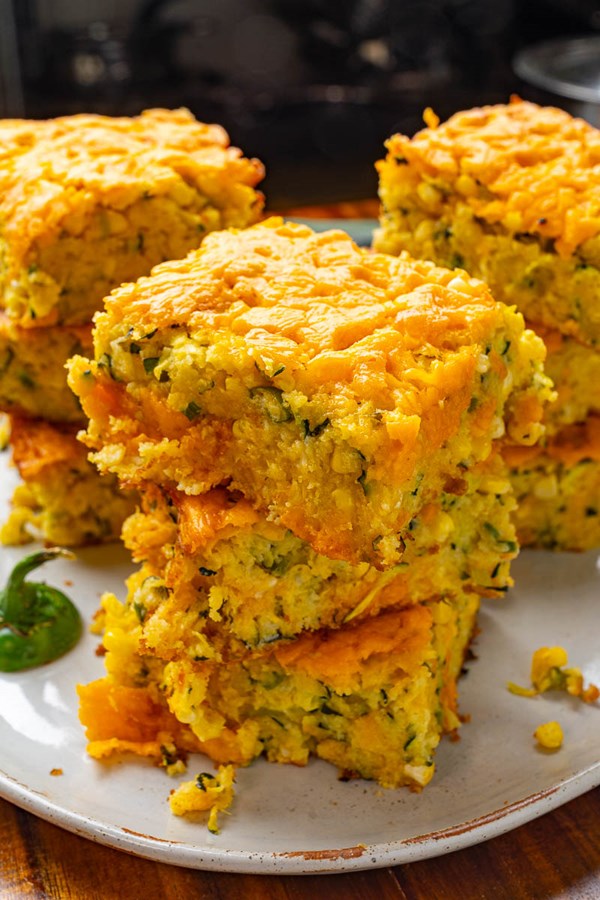 Zucchini cornbread