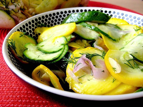 Zucchini crudo