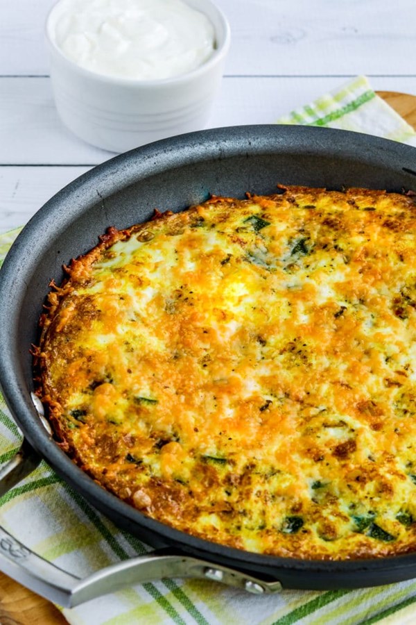 Zucchini frittata