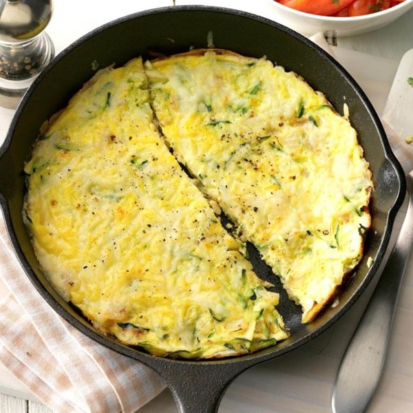 Zucchini frittata 