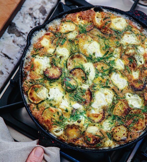 Zucchini frittata