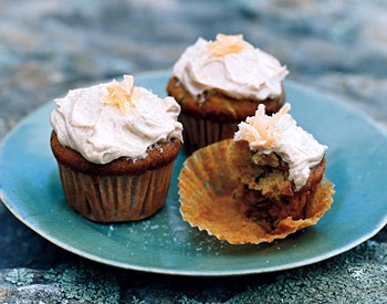 Zucchini ginger cupcakes