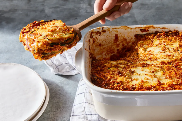 Zucchini lasagna