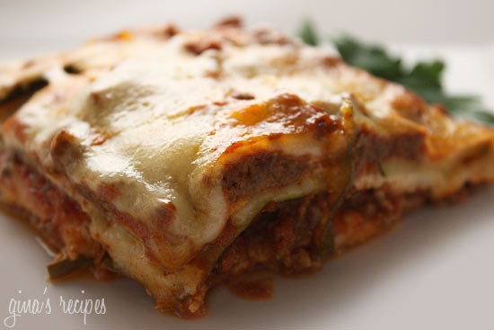 Zucchini lasagna