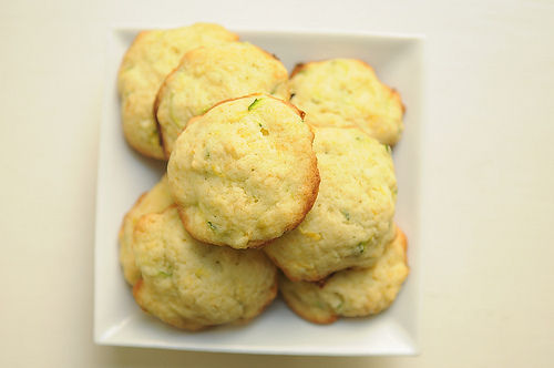 Zucchini-lemon cookies