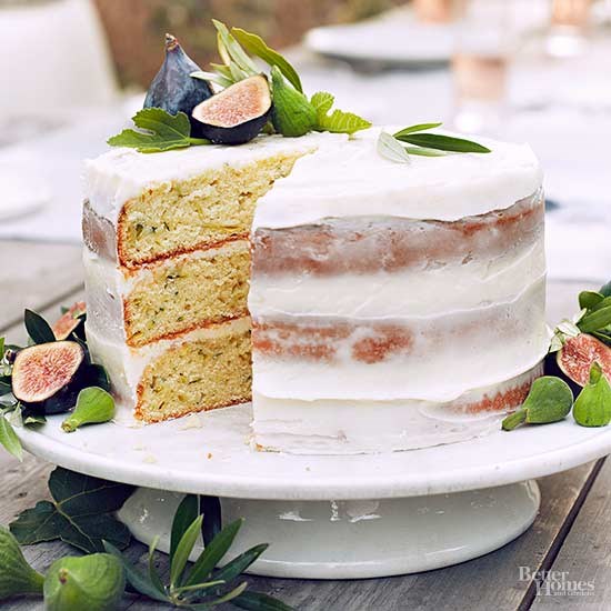 Zucchini-olive oil cake