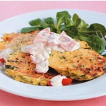 Zucchini pancakes