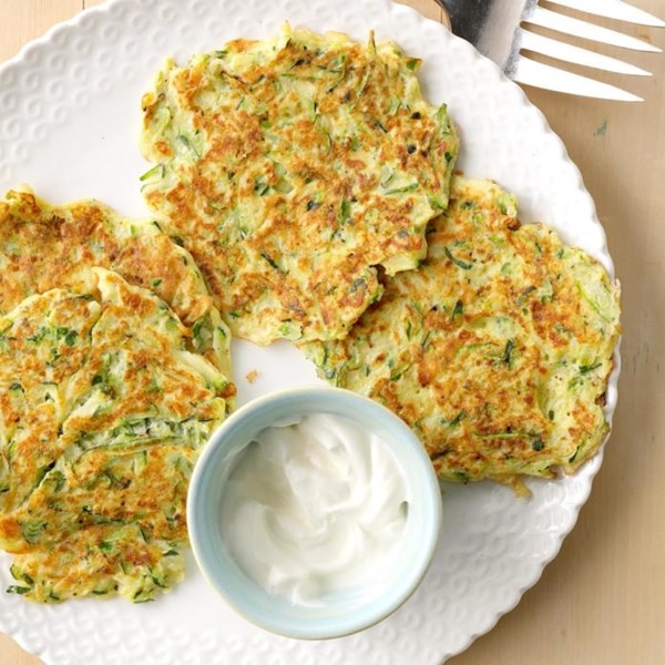 Zucchini pancakes 