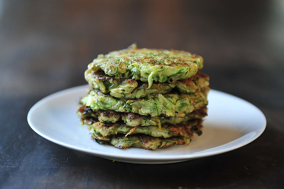 Zucchini pancakes
