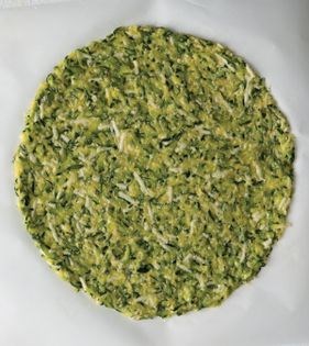 Zucchini [pizza] crust
