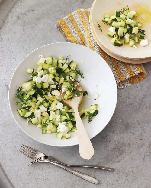 Zucchini salad