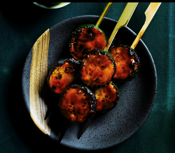 Zucchini skewers