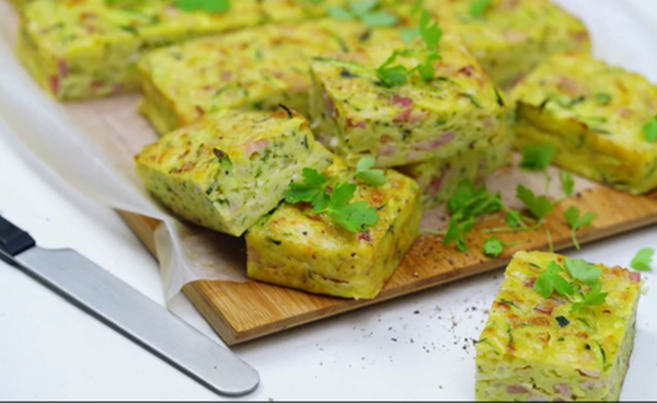 Taste.com.au Zucchini Slice