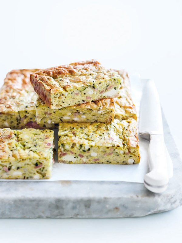 Zucchini slice