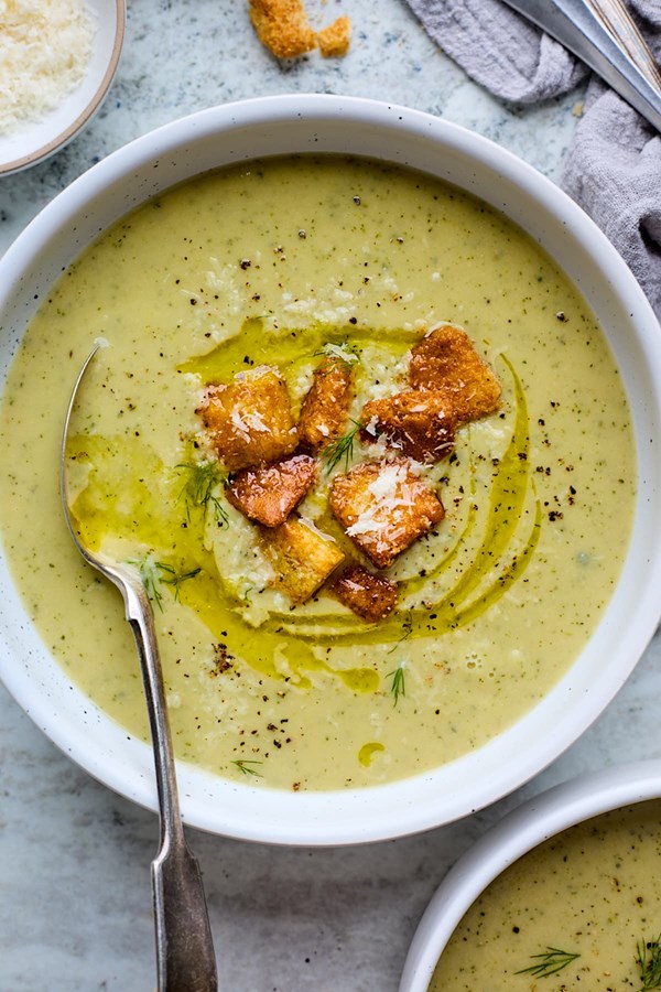 Zucchini soup