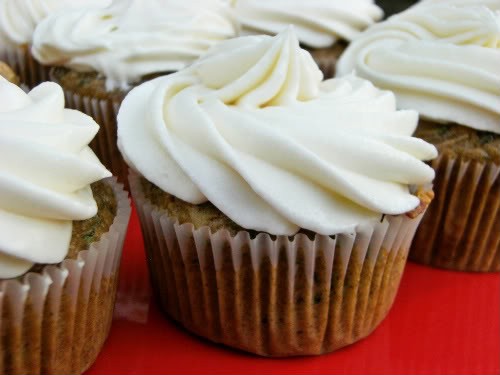 Zucchini spice cupcakes
