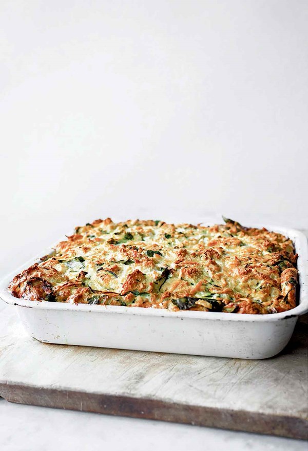 Zucchini strata