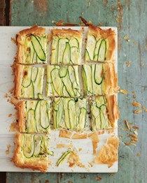 Zucchini tart