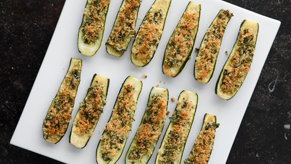 Zucchini with Parmesan
