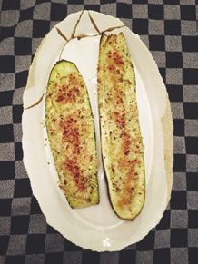 Zucchini with ricotta & lemon