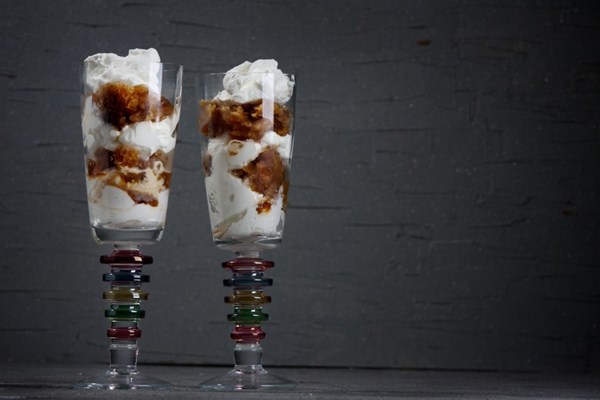 Zuni Cafe espresso granita with whipped cream