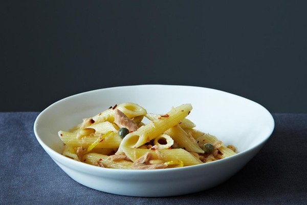 Zuni's pasta with preserved tuna