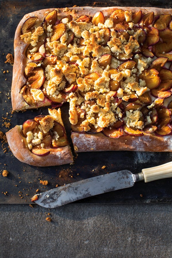 Zwetschkenfleck mit Butterstreusel