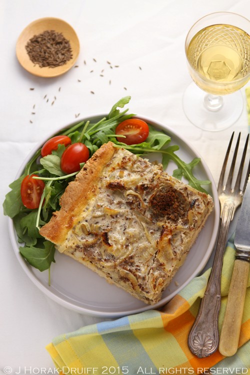 Zwiebelkuche with a South African twist